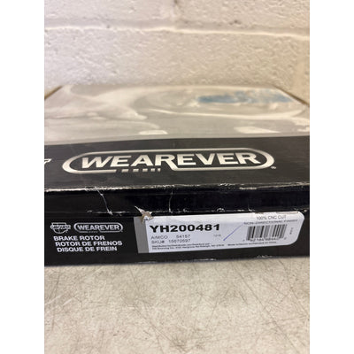 Carquest Wearever Brake Rotor Meets or Exceeds OE Specs, Car Parts - YH200481