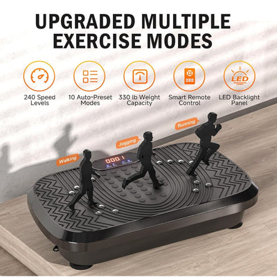 Banspol Vibration Plate Exercise Machine, Advanced Shaping Fitness Platform