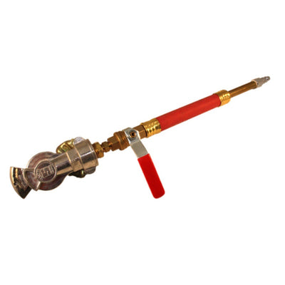 Milton 1210 Semitrailer Air Brake Testing Tool Ball Valve Shutoff Cushioned Grip