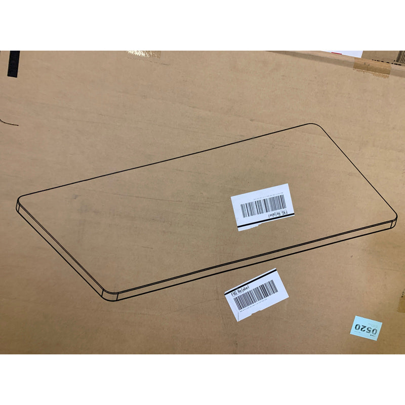 FLEXISPOT Desk Top ONLY No Frame WHITE 48" x 30" Rounded Rectangular TB-R4830W