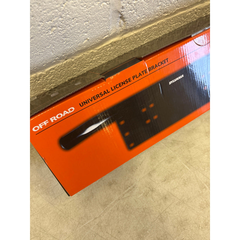 Sylvania Off Road Universal License Plate Bracket, Easy Installation No Drilling