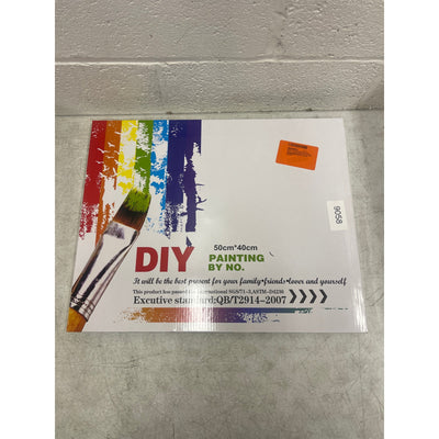 Paint by Numbers Kit for Adults Framed- Sunflower Canvas w Wooden Easel 20"x16"