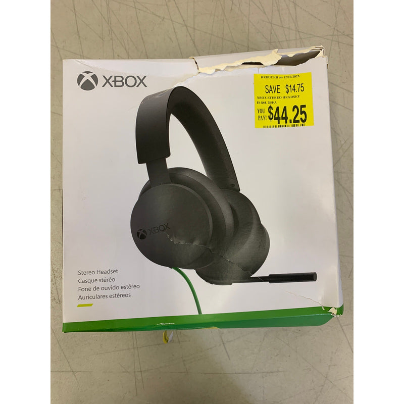 Xbox Stereo Headset – Xbox Series X|S, Xbox One, and Windows Devices, Corded