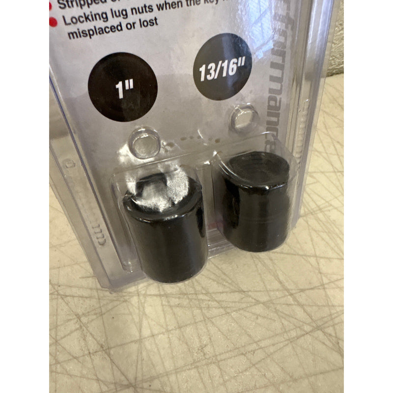 Performance Tool Emergency Lug Nut Removal Set, 2 Pcs, Drill Attachments - M980