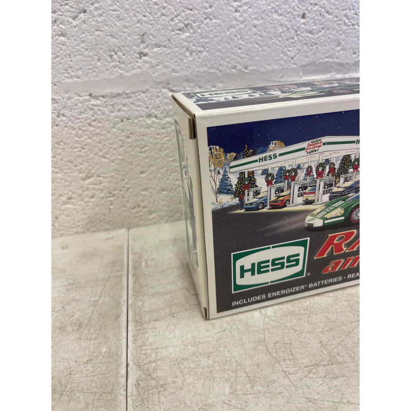 2009 Hess Toy Truck Race Car and Racer with Lights & Sound New In Box