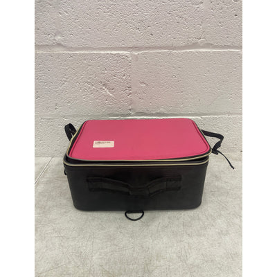 13 x 9 x 6 Inch Traveling Makeup Case, Multiple Compartments for Storage