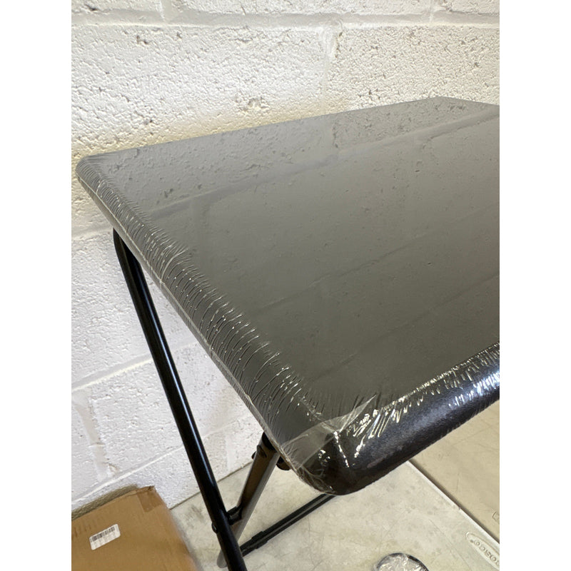 SET-OF-4 TV Tray Tables, Folding TV Dinner Table, Portable TV Tables Black