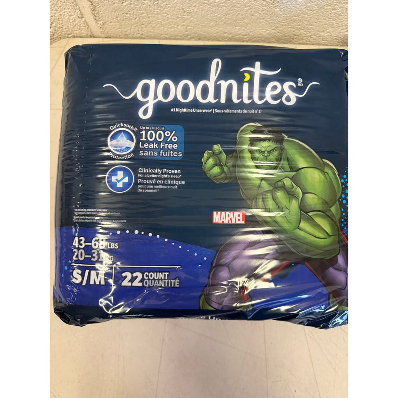 (2pk) Goodnites Boys&