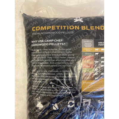 Camp Chef Competition Blend BBQ Pellets, Hardwood Pellets 20 lb. Bag