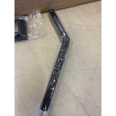 Transitional Handrail Stair Railing Fits 1-Step Iron Rail Kit - Black