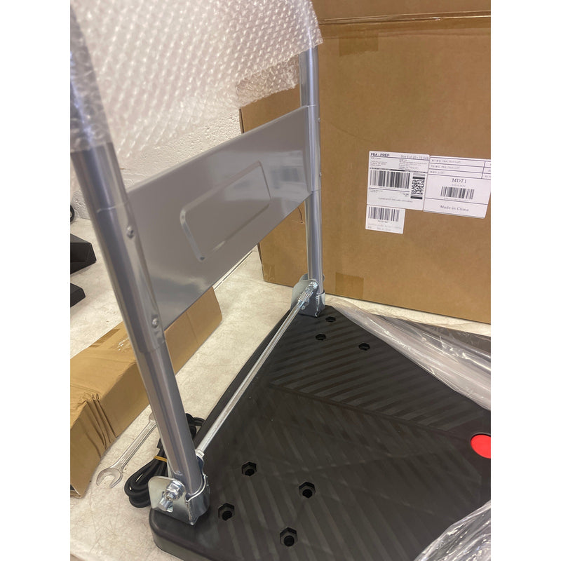 Uholan Slightly Mute Platform Trucks Folding Trolley Load-Bearing 440lb Black