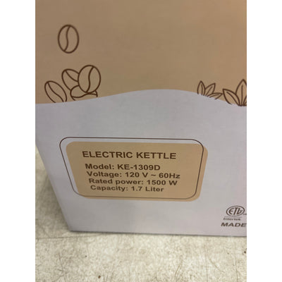SUSTEAS Electric Kettle 57oz Hot Tea Kettle Water Boil Stainless Steel - Gold