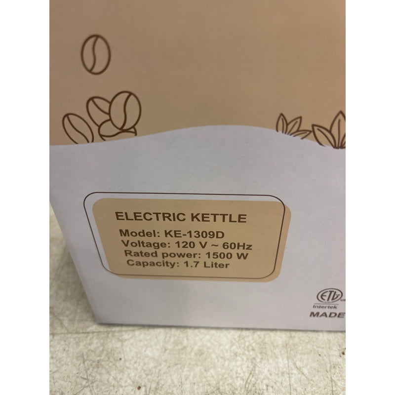 SUSTEAS Electric Kettle 57oz Hot Tea Kettle Water Boil Stainless Steel - Gold