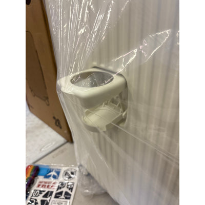 ROAMING 26" Checked Luggage Expandable Spinner Wheels TSA Lock Cup Holder Yellow