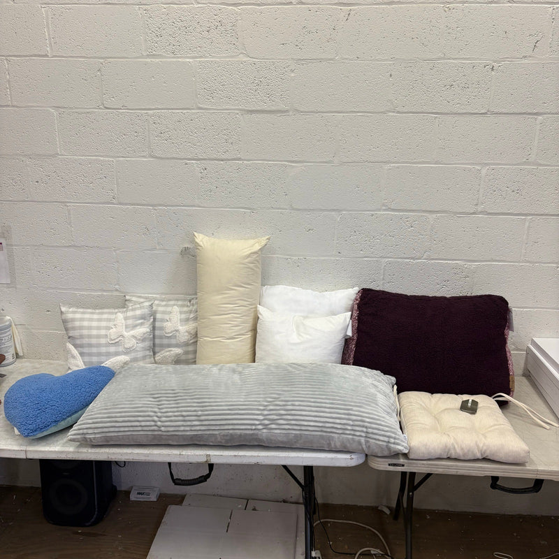 MIX-of-9 Pillows, Assorted Pillows, Throw Pillows, Body Pillow, Accent Pillows
