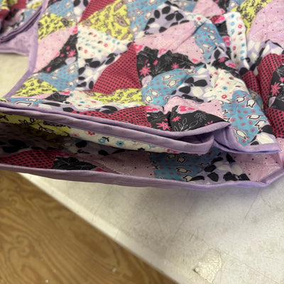 58"x70" Stadium Blanket, Folds Into Easy to Carry Bag w Shoulder Strap, Abstract