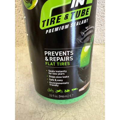 Slime 2-in-1 Tire & Tube Sealant, Seals Stops Leaks Prevents/Repairs - 32 oz
