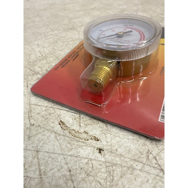 Forney Regulator Gauge, 2 Inch, 0-30 PSI, Standard 1/4" NPT Connection Fits Most