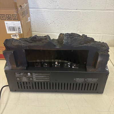 Infrared Electric Fireplace Logs, 23" Infrared Quartz, Remote Control Fireplace