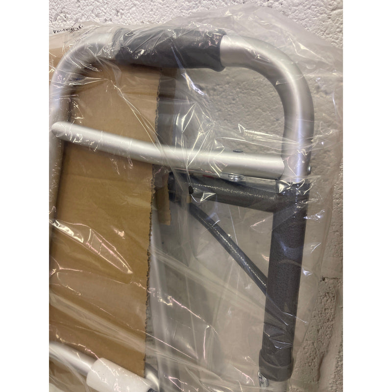 Drive Medical Deluxe 2-Button Folding Walker, Silver, 10200-1 Lightweight