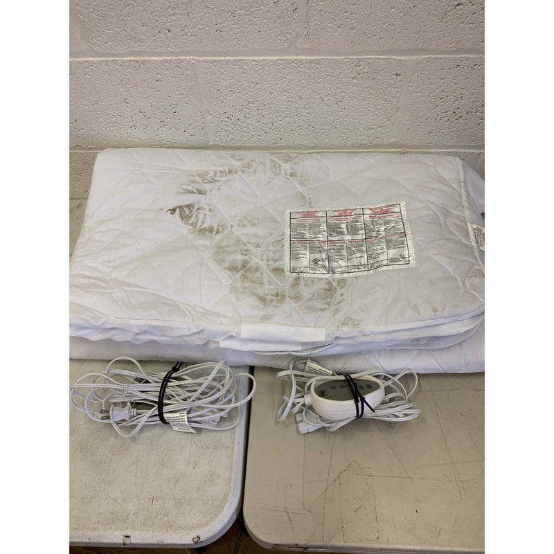 Degrees Of Comfort Queen Heated Mattress Pad with 2 Controllers