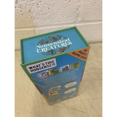 Nonsensical Creatures, New Guessing and Clue-Giving Game, Funny Card Games