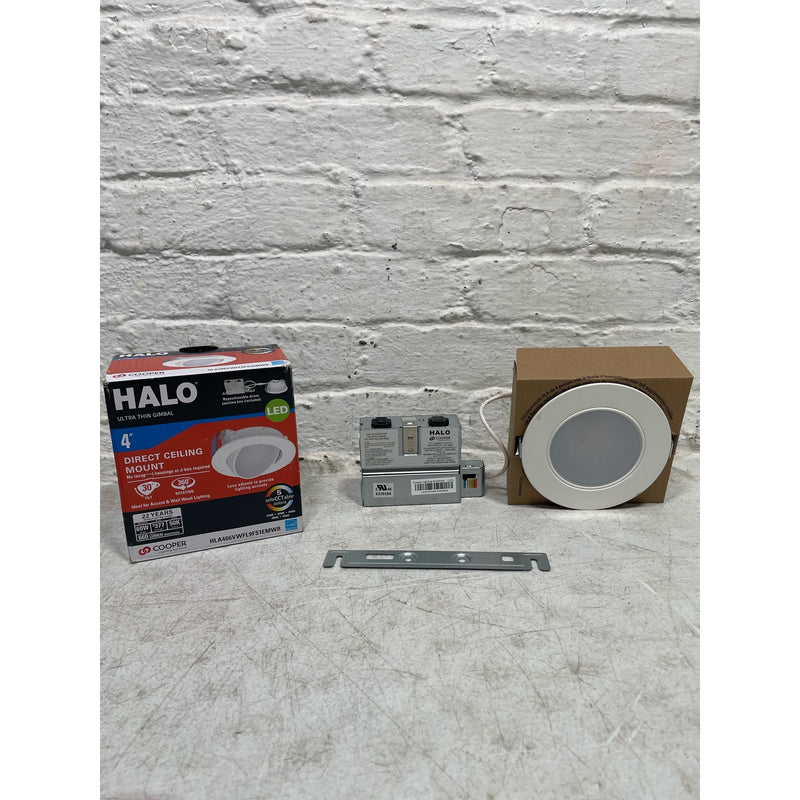 HALO HLA 4" Recessed Integrated LED Kit, Color Selectable, Adjustable