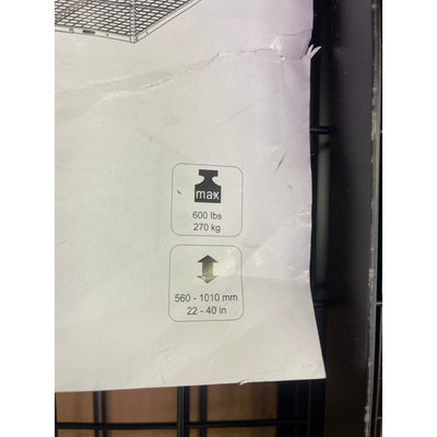 FLEXIMOUNTS 4'X8' Overhead Garage Adjustable Ceiling Storage BLACK GR48B Missing Hardware