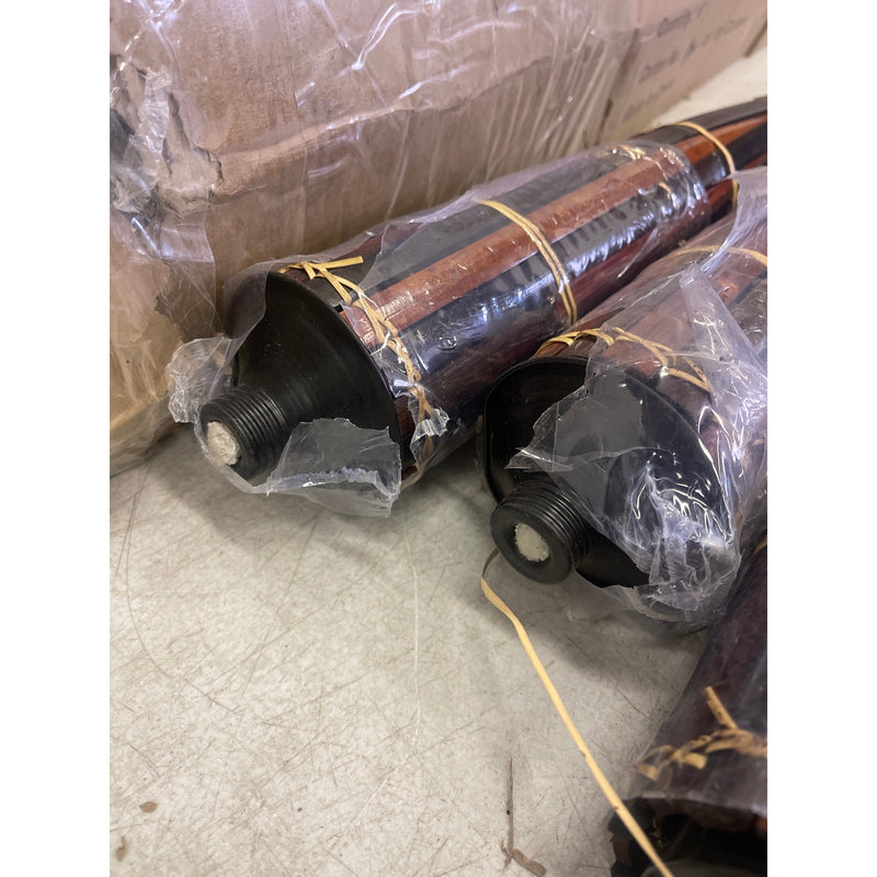 Patio Essentials 5 Ft Bamboo Torch, 5-Pack Dark Brown Bamboo Tiki Torches