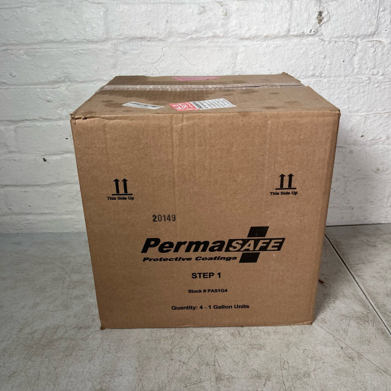 4-Gallons of PermaSafe Protective Coatings Step 1 Cleaner Disinfectant 1-Gal Per