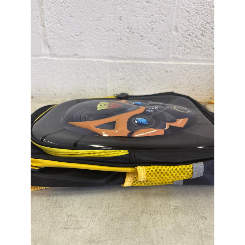 Bumblebee Backpack 3D Bumblebee School Bag, Lightweight, Adjustable, 15x12x5.5"