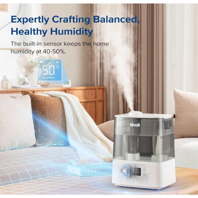 LEVOIT Smart Humidifiers 6L Cool Mist Top Fill Essential Oil Diffuser