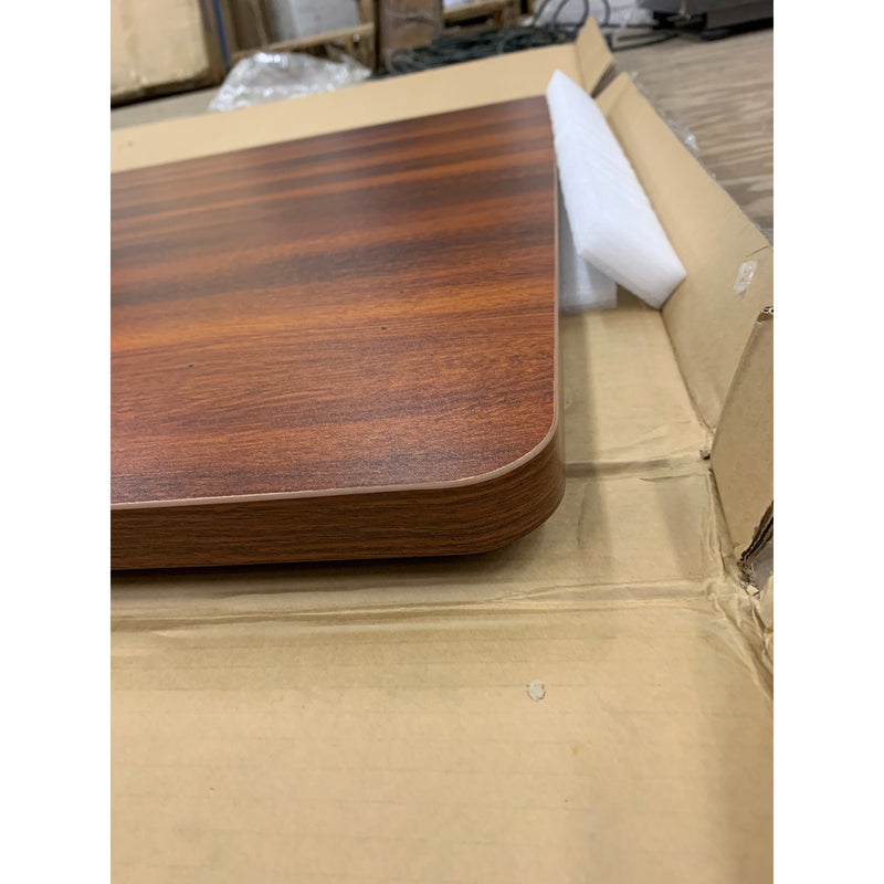 FLEXISPOT Desk Top ONLY No Frame Brown 48"x30" Rectangular Rounded SEE DETAILS