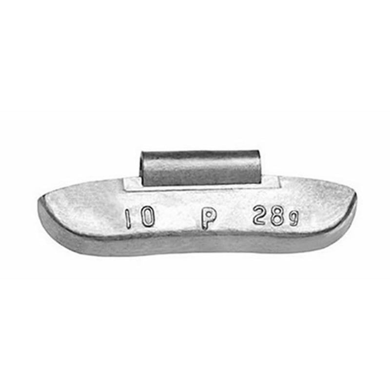 (50 pcs) Perfect Equipment P250: Lead Uncoated P Series Wheel Weight 2.50 Oz