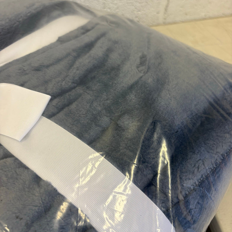 UGG Throw Blanket 50 x 70 Inches Plush Fleece Throw, Oversized,  Denim Blue