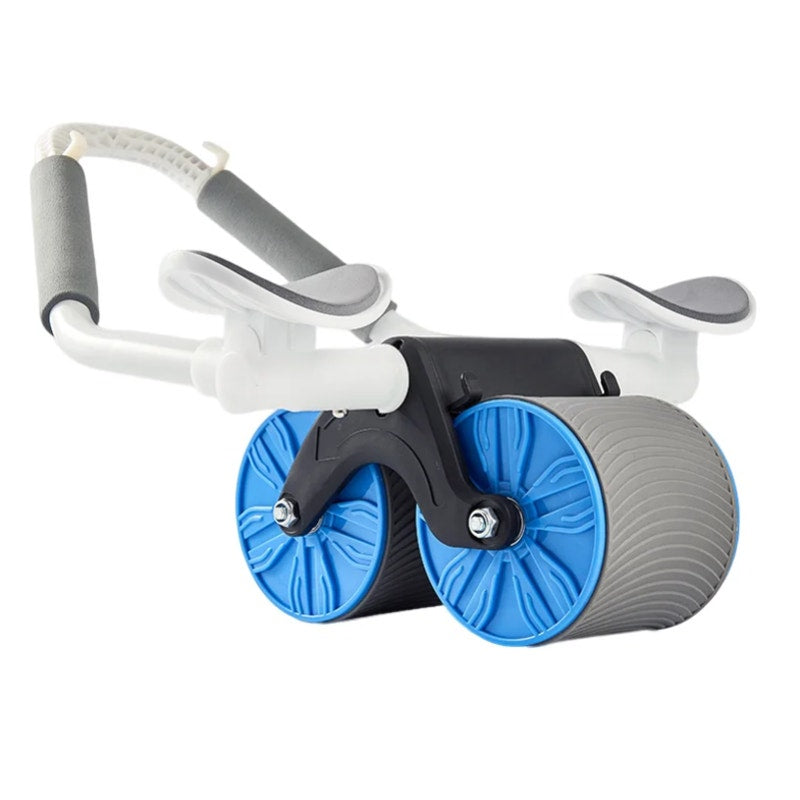 ITSLUX Automatic Rebound Abdominal Wheel with Phone Holder, Silent Wheel Orange
