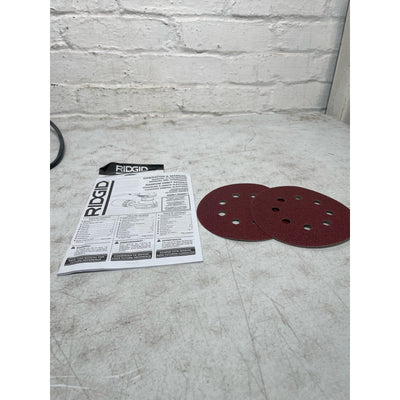 Ridgid Random Orbital Sander 3 Amp Corded Electric 5" Corded Electric w Tool Bag