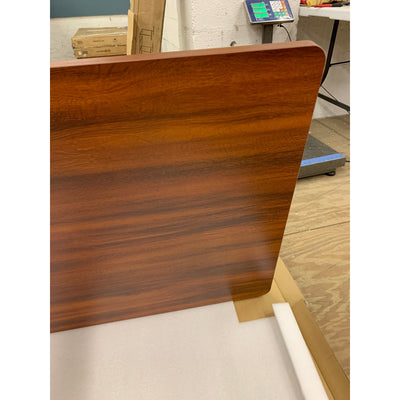 FLEXISPOT Desk Top ONLY No Frame Brown 48"x30" Rectangular Rounded SEE DETAILS