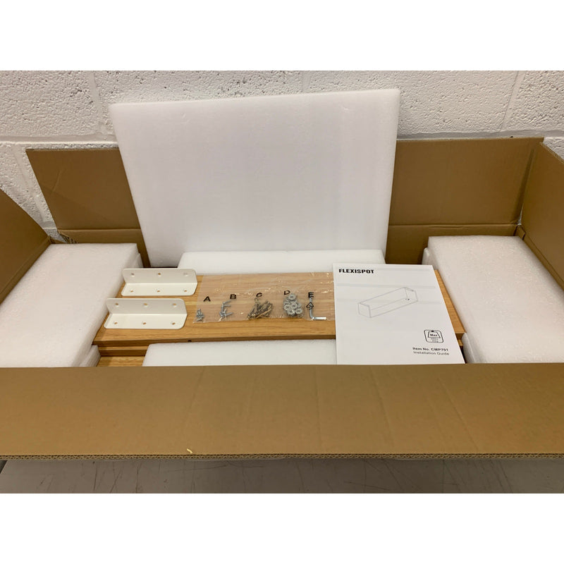 Flexispot Under Desk Storage Shelf Brown Desks Office Accessory CMP701