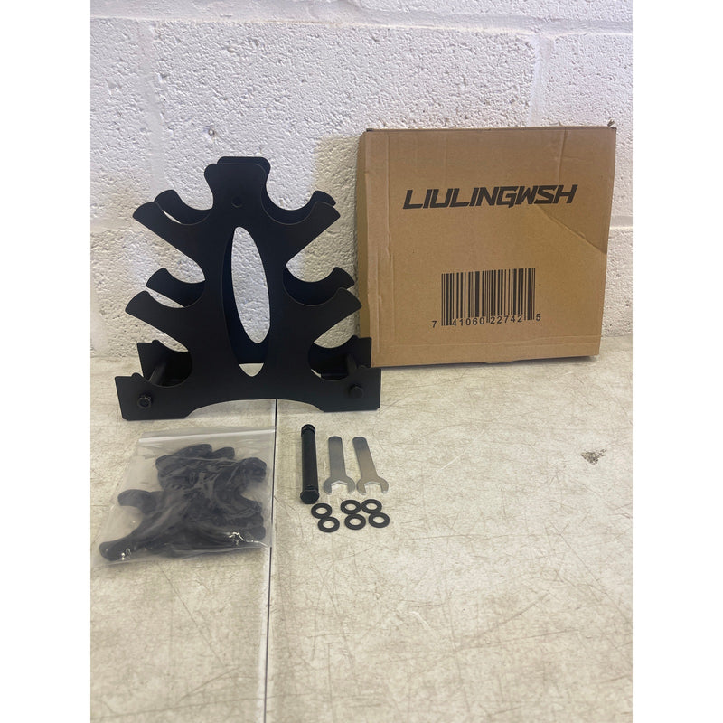 3-Tier Metal Dumbbell Rack, Barbell Rack Hand Weight Stand for Home Fitness Gym