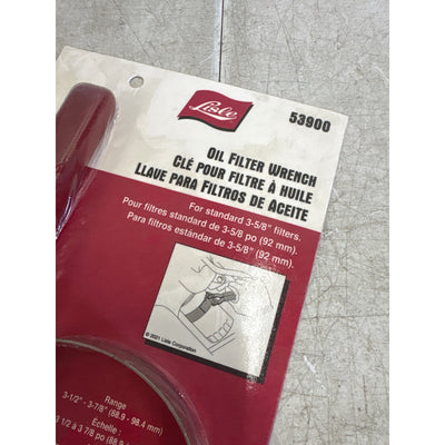 Lisle Small Filter Wrench Standard 3-5/8" Oil Filter Wrench, Hand Tools - 53900