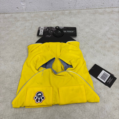 Canada Pooch Torrential Tracker Dog Rain Jacket 16" Back w Pockets, Reflective