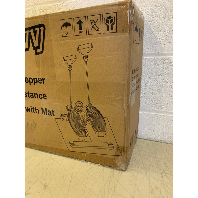Zivvvy Twist Stepper with Resistance Bands, Stepper Machine 300LBS, with Mat