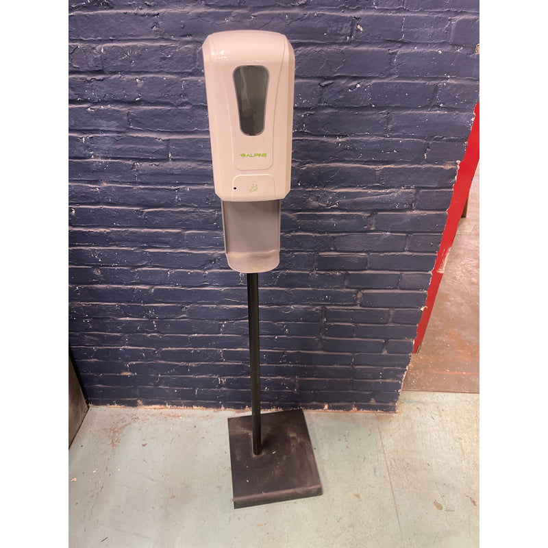 Automatic Hand Sanitizer Dispenser & Metal Stand 52"H