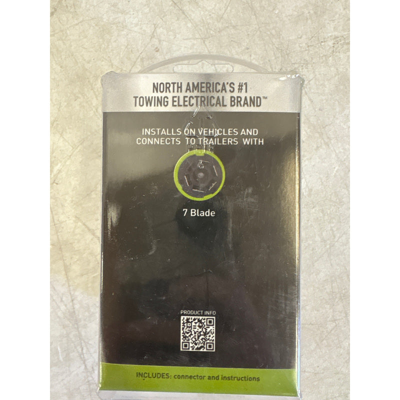 Hopkins 48485, 7 Blade Vehicle Side Towing Connector, Trailer Car Parts Auto