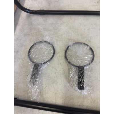 SET-OF-4 TV Tray Tables, Folding TV Dinner Table, Portable TV Tables Black