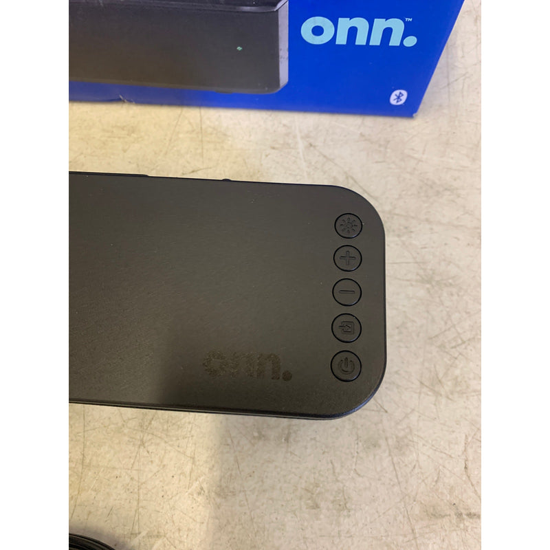 Onn. Blast 2.0 LED 20" Soundbar 2 Speakers, Multi-Color Lighting 4 Modes