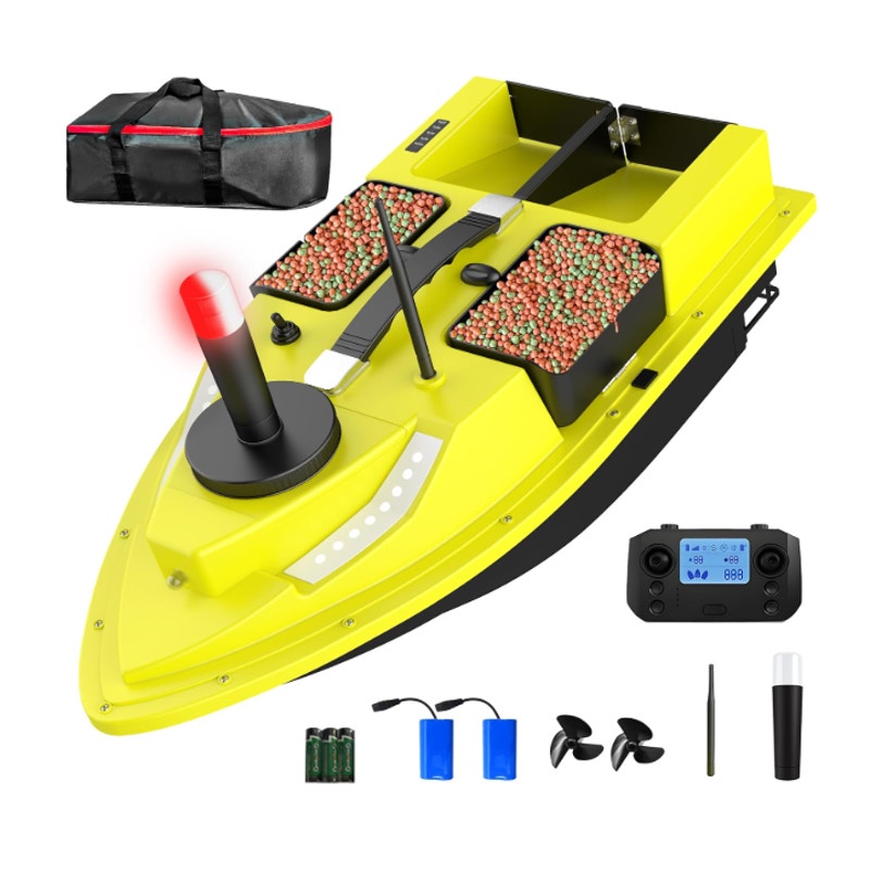Milbopax RC Bait Boat GPS Positioning 546 Yards Remote Control 4.4LBS Loading
