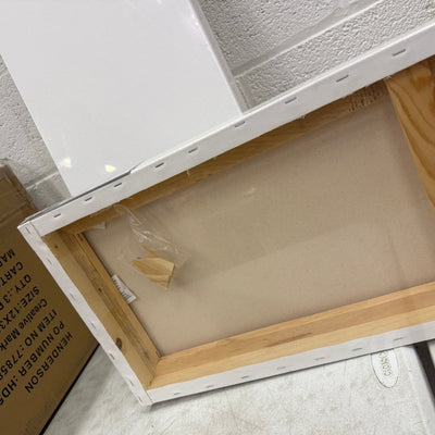 3-Pk 36" x 12" Paramount Professional Canvases, Heavy-Duty Stretched -White