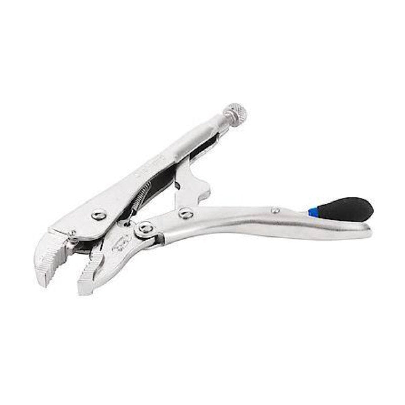 DieHard Curved Jaw Locking Pliers 7", Knob to Adjust Pressure, Resists Corrosion